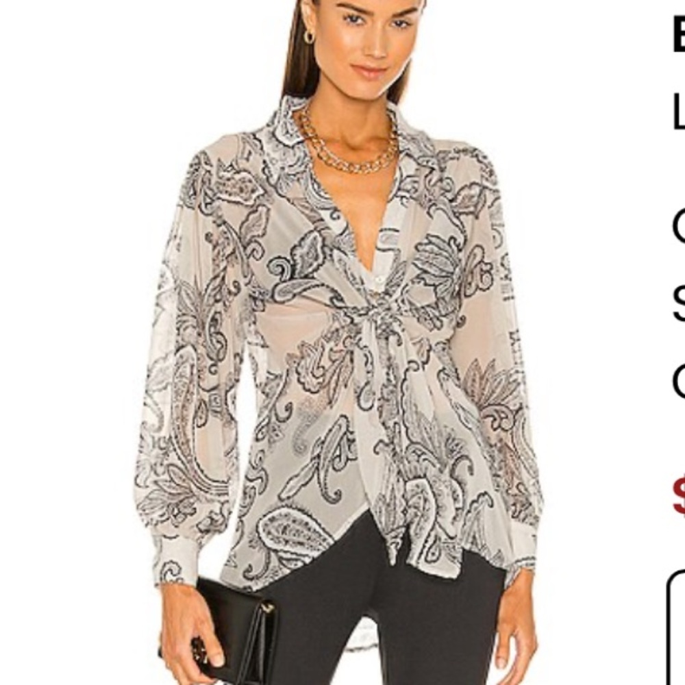Sheer blouse